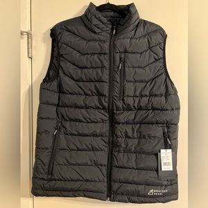 NWT boulder gear •  puffer vest • black